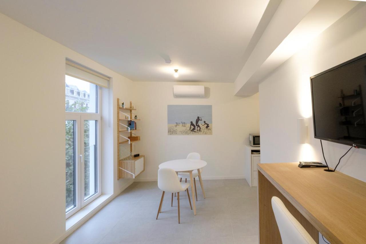 Studios With City View Brussels Luaran gambar